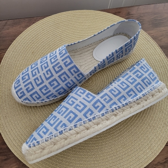 Givenchy Textured Jacquard Espadrille 39 9 NEW - Picture 6 of 10